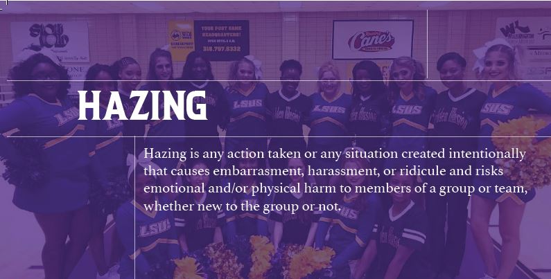 hazing info