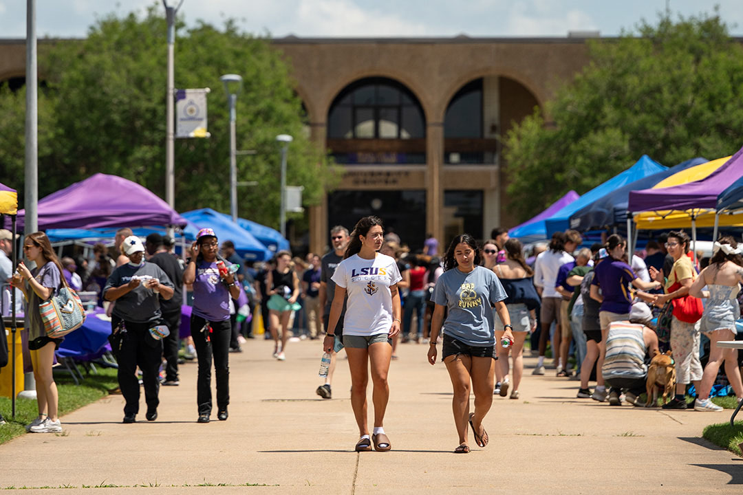 LSUS students at Spring Fling
