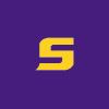 Secondary LSUS S icon on a purple background. The letter &ldquo;S&rdquo; is in gold.