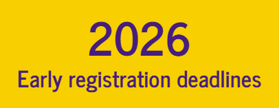 2026 accelerated early registration deadlines